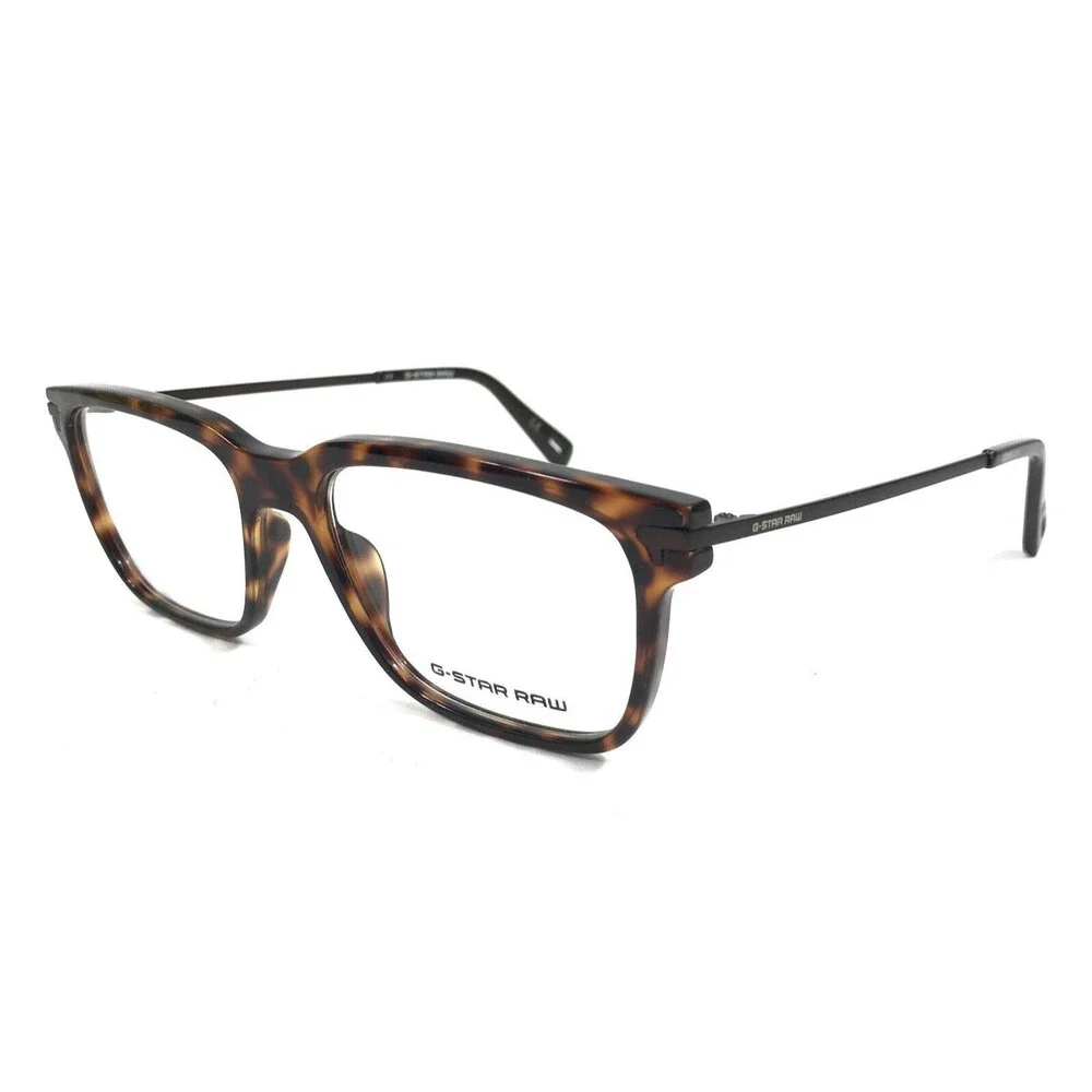 G-Star Raw Eyeglasses Frame GS2623-214 COMBO DEXTER Havana Square 54-17-150